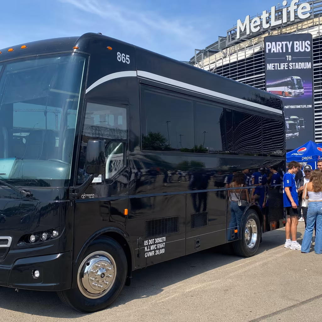 Party Bus to MetLife Stadium