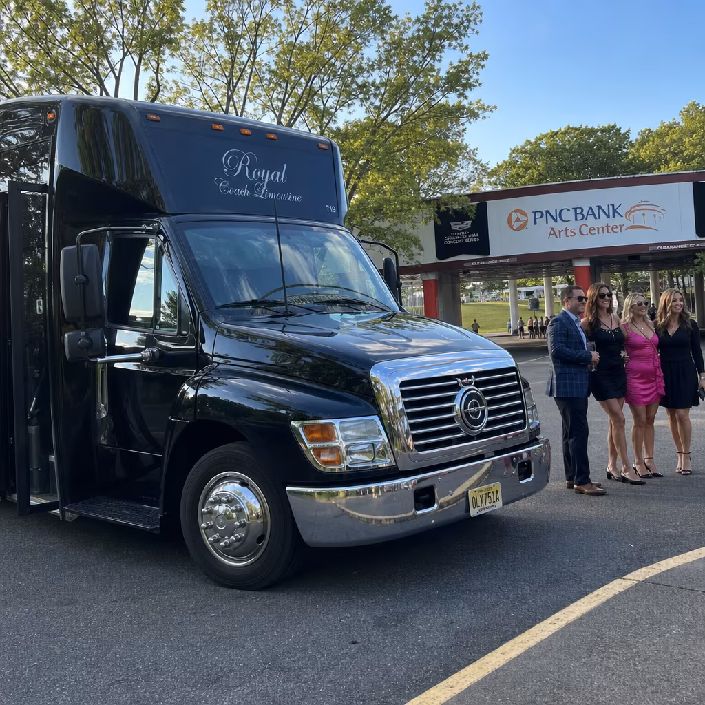 Party Bus to PNC Bank Arts Center