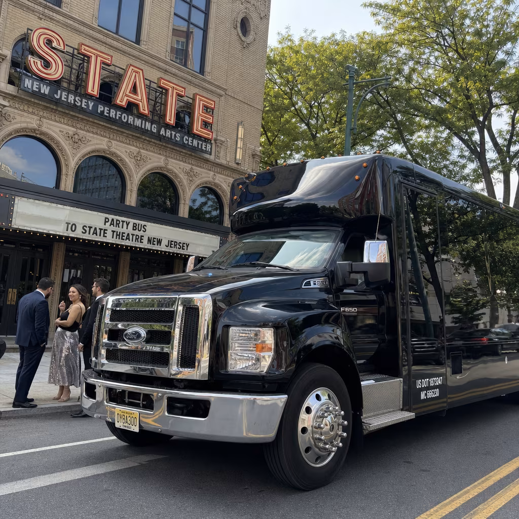 Party Bus to State Theatre New Jersey