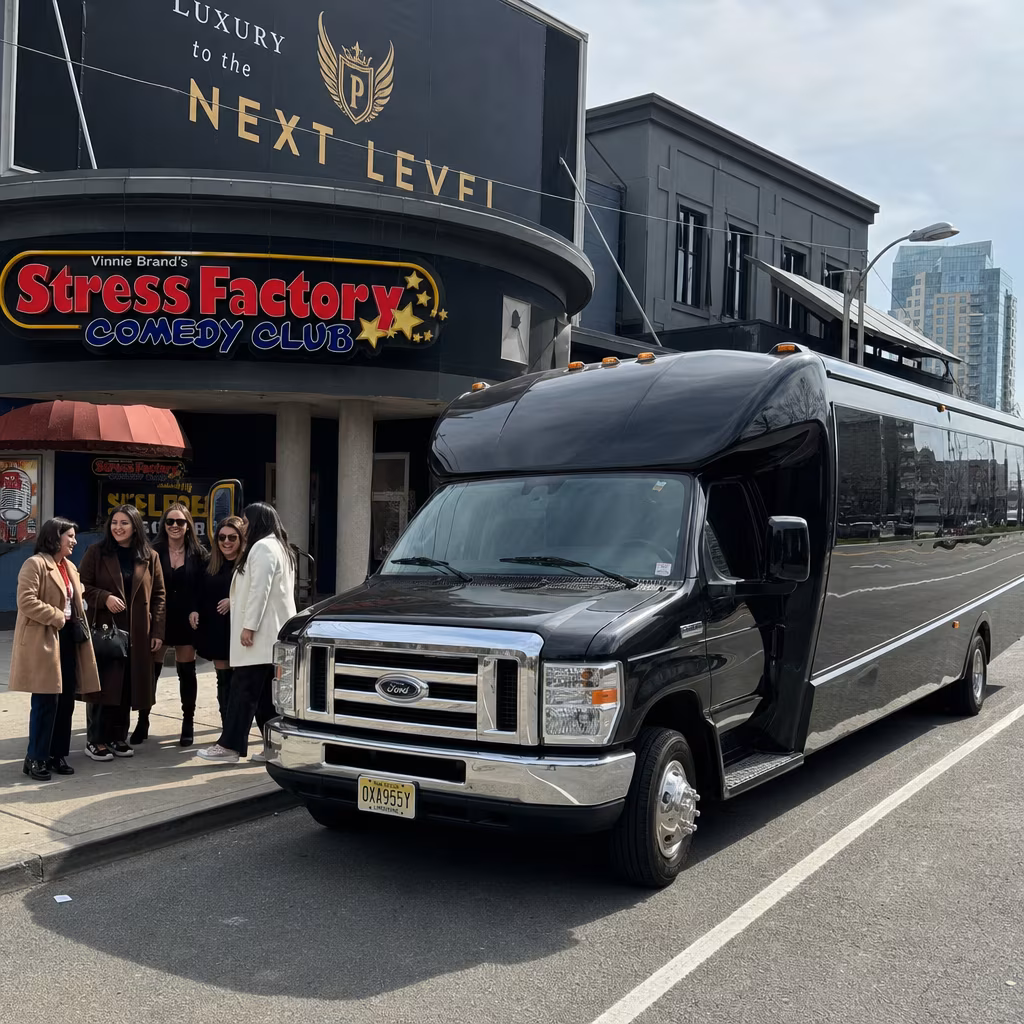 Party Bus to Stress Factory Comedy Club