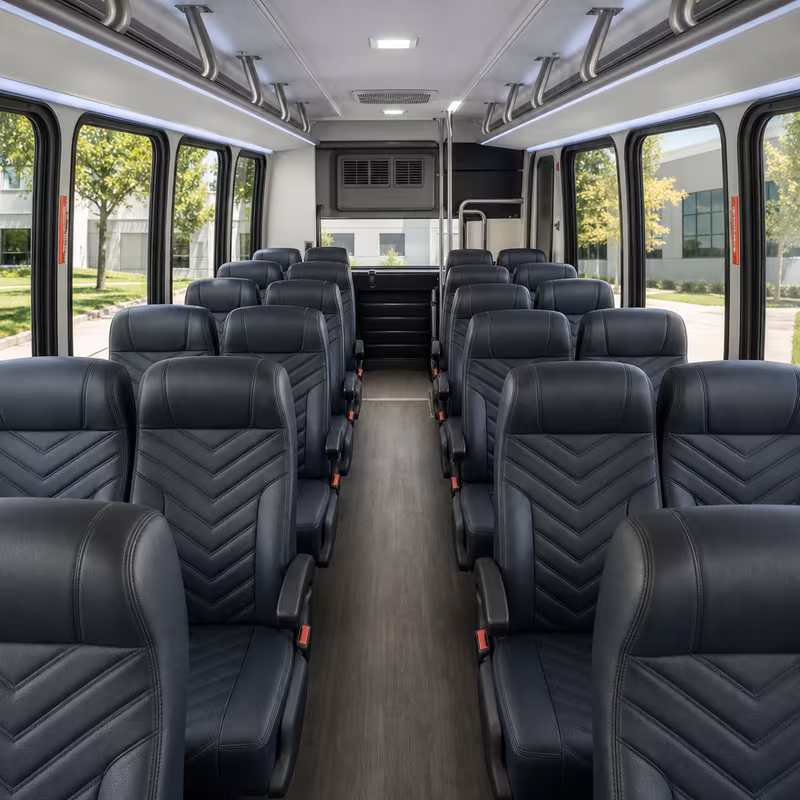 minibus interior