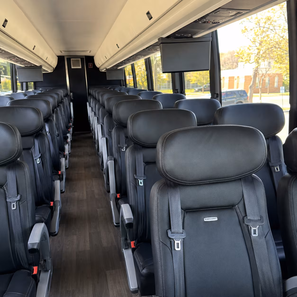 New Brunswick Airport Shuttle & Transportation party bus exterior