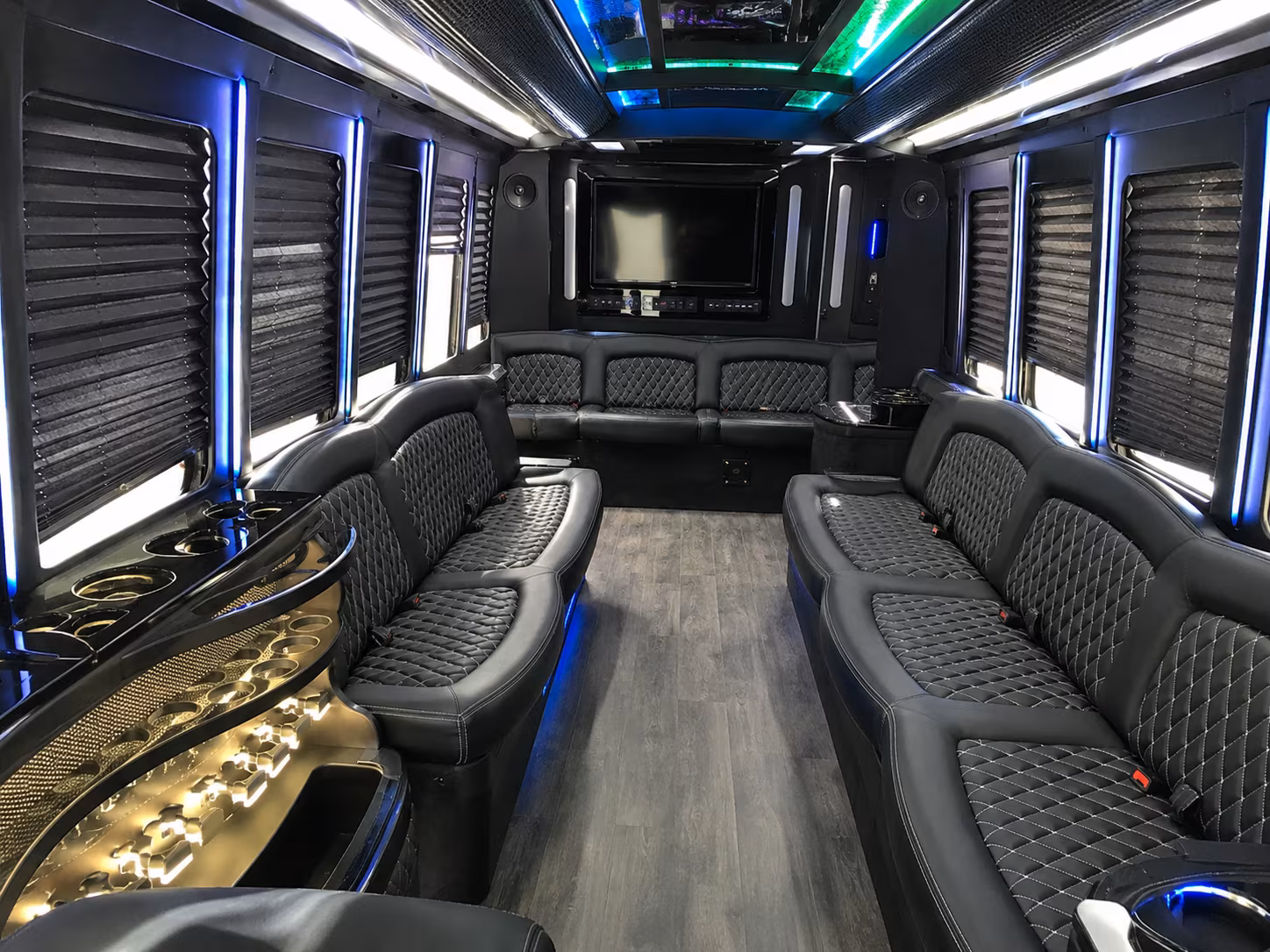 New Brunswick Bachelor & Bachelorette Transportation party bus exterior