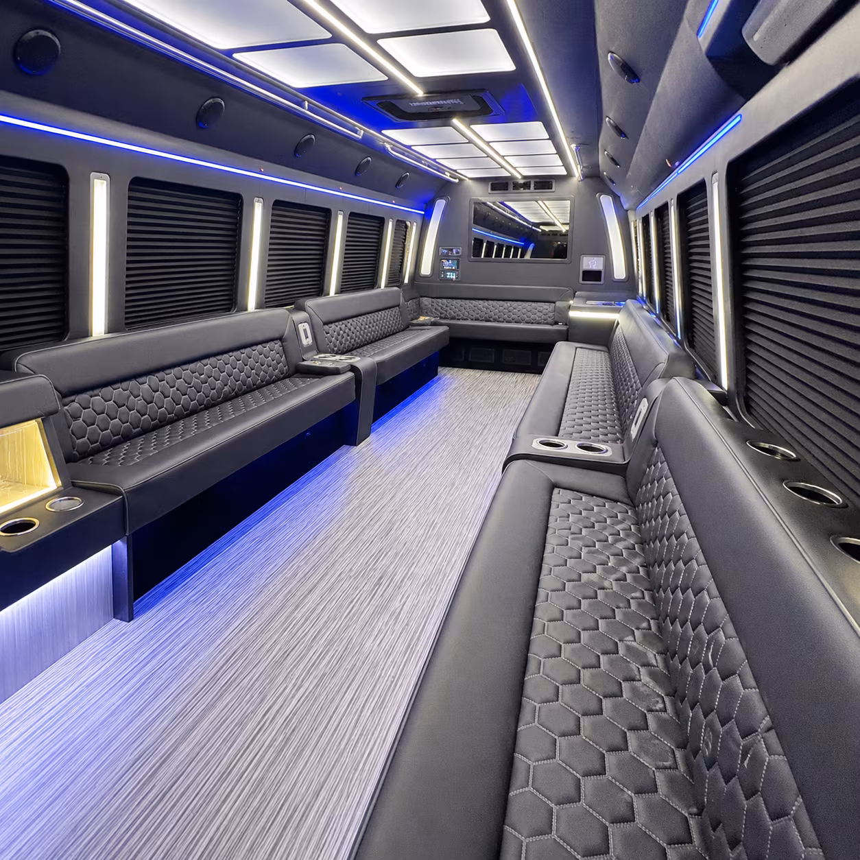 New Brunswick Bachelor & Bachelorette Transportation party bus exterior