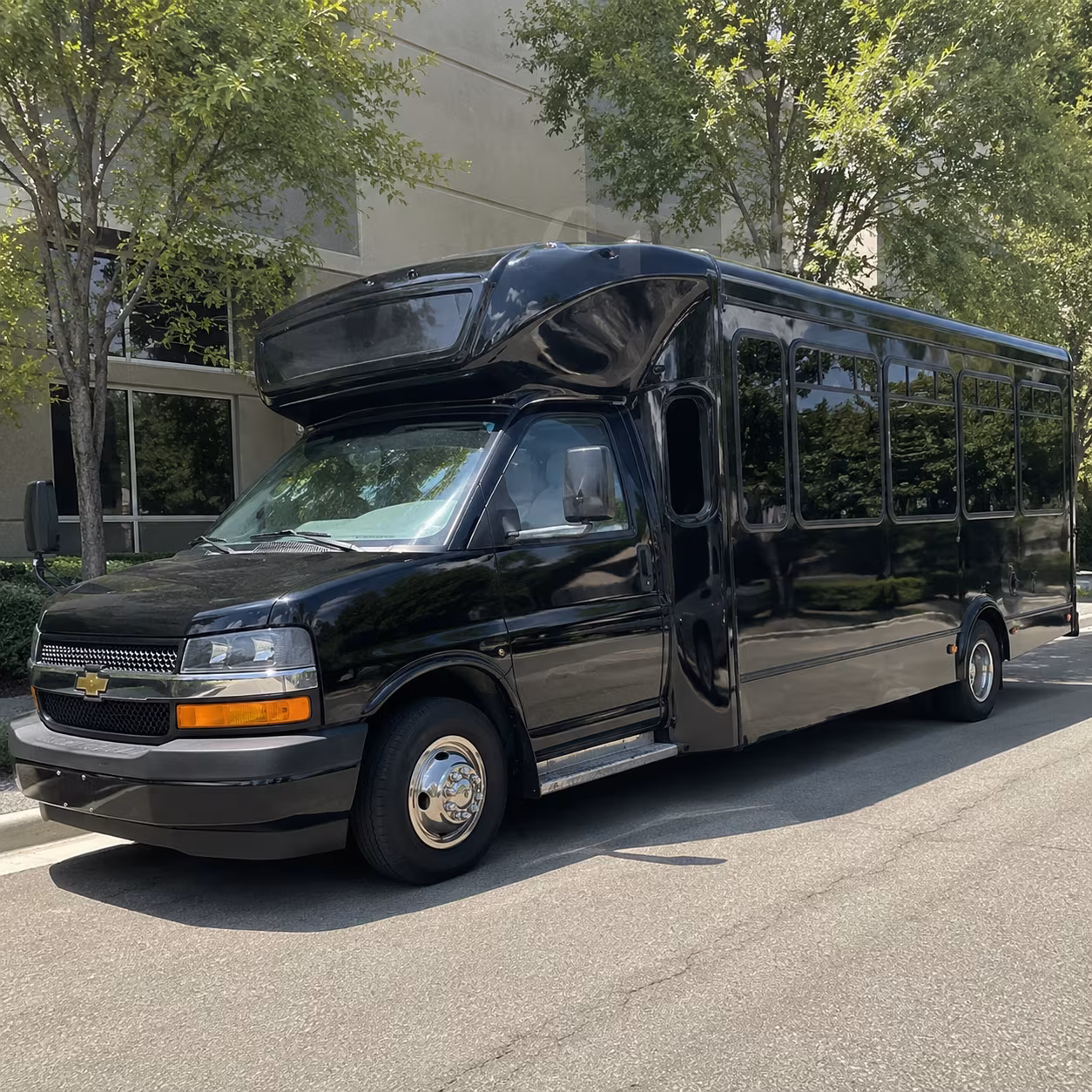 New Brunswick Concert & Music Festival Transportation party bus exterior
