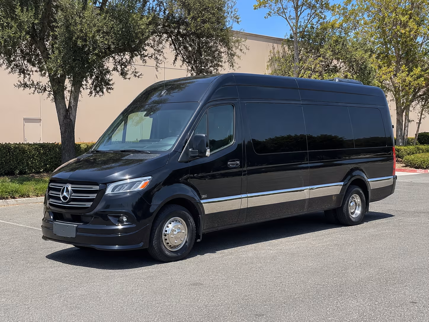 New Brunswick Corporate Transportation party bus exterior