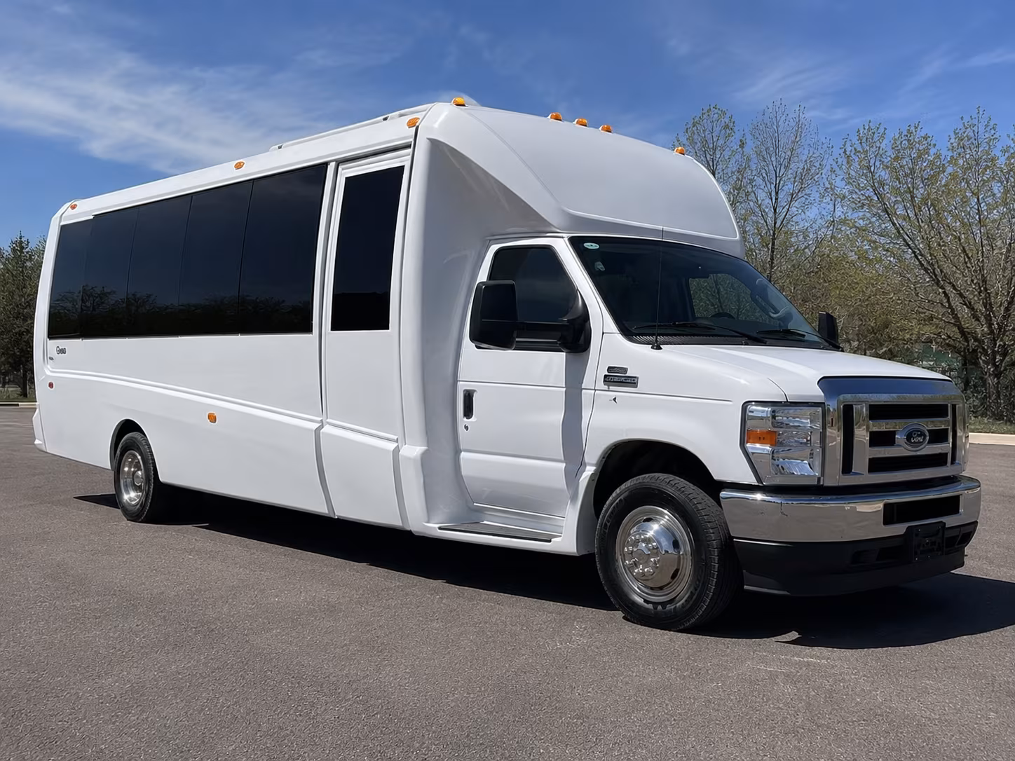 New Brunswick Prom & Homecoming Transportation party bus exterior