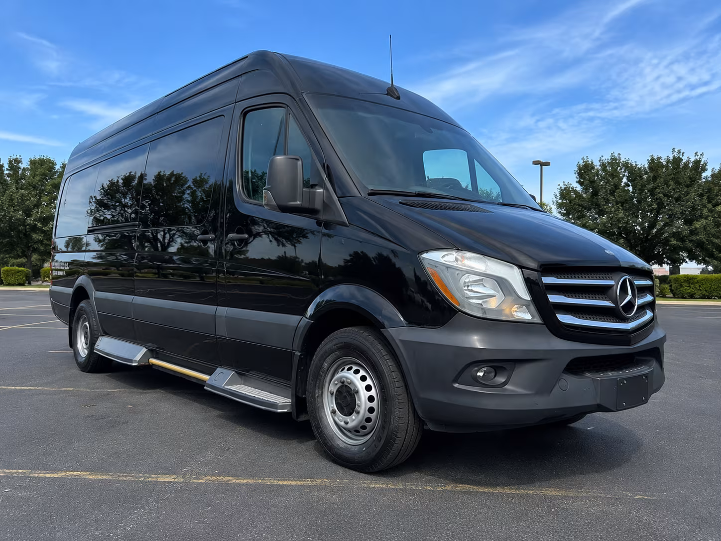 New Brunswick School Event Transportation party bus exterior
