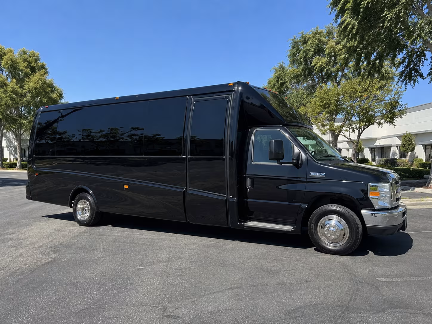 New Brunswick Sporting Event Transportation party bus exterior