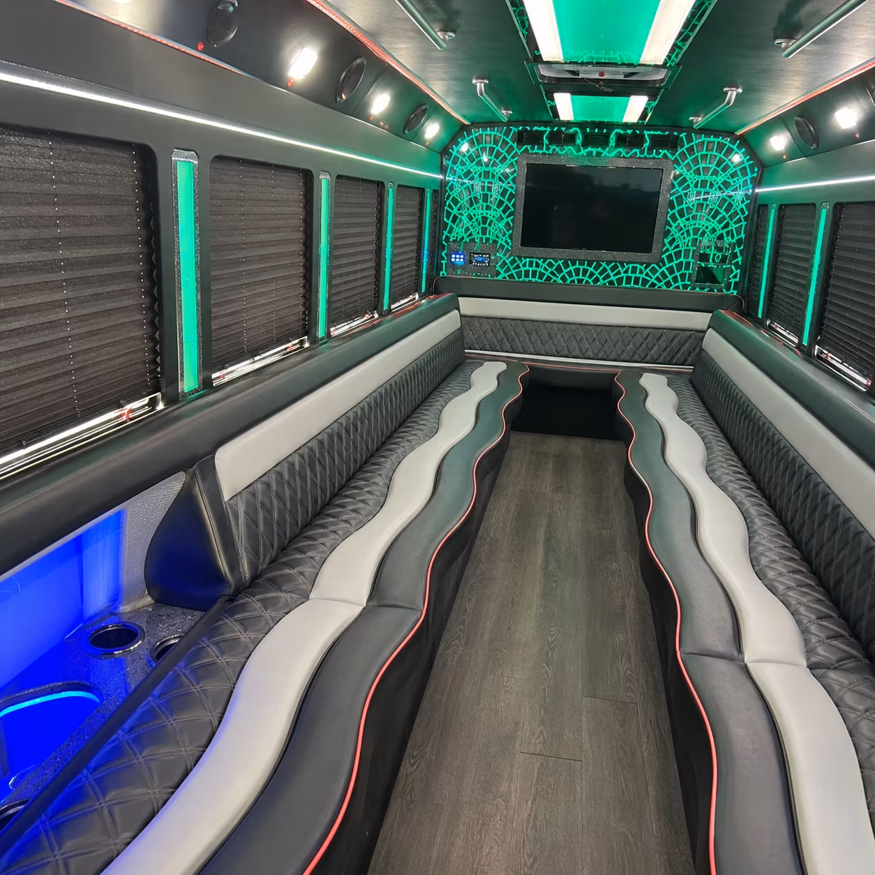 New Brunswick Sporting Event Transportation onboard seating