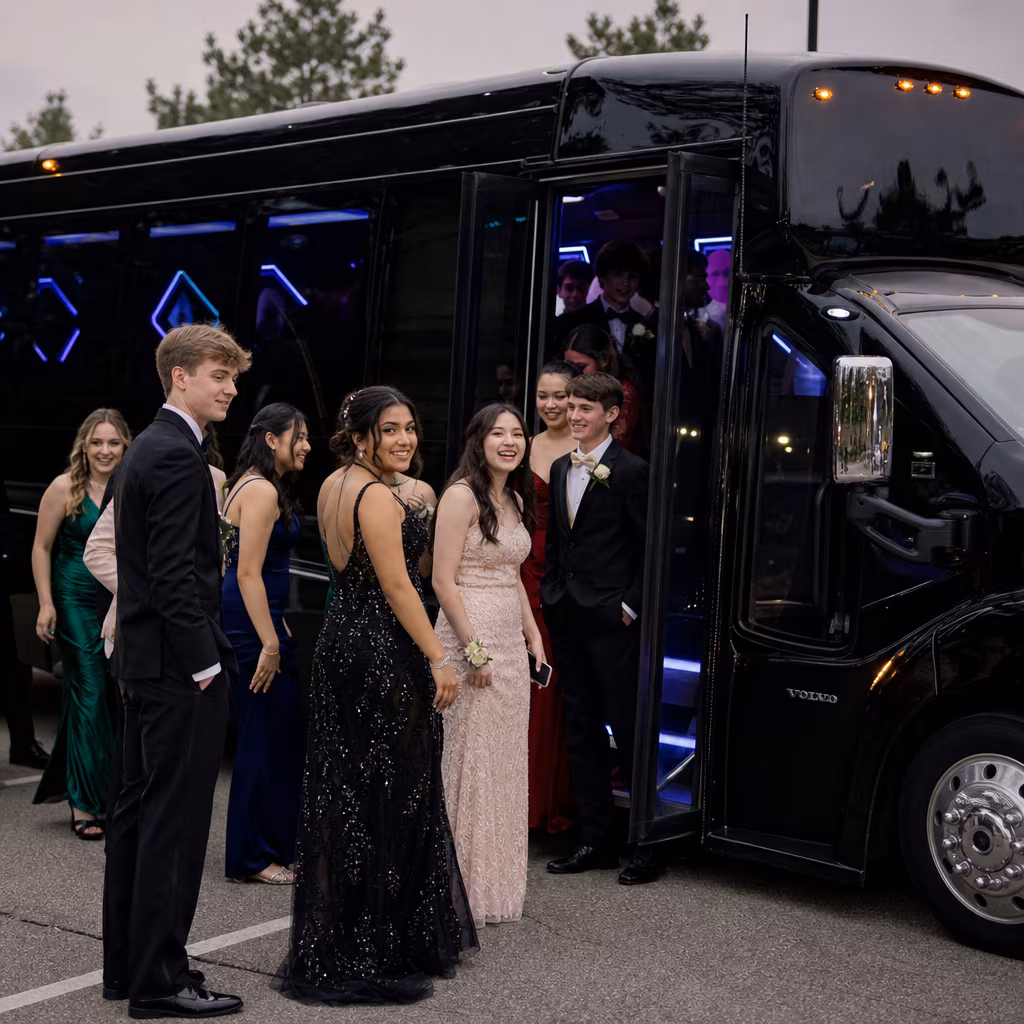 New Brunswick Prom Party Bus Rental